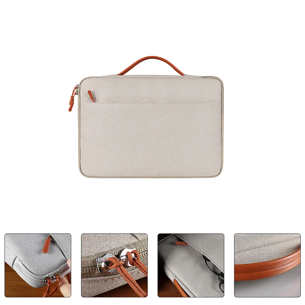 

Laptop Sleeve Case Storage Briefcase Protector Fashion Accessory Handle Designer Pouch Accessories Business