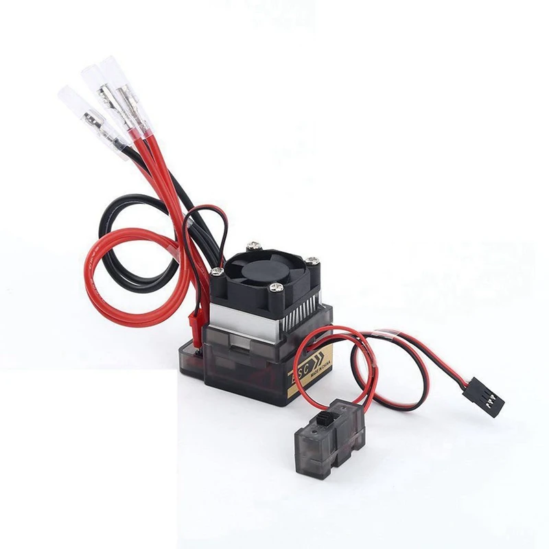 

FBIL-4X 320A 7,2 V-16V, двунаправленный матовый регулятор скорости ESC для радиоуправляемого автомобиля, грузовика, лодки