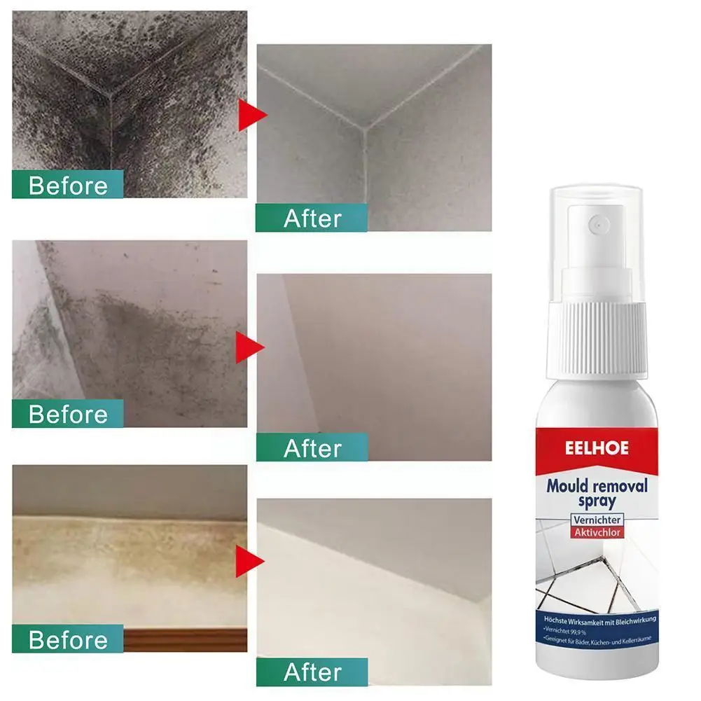 

Быстрое удаление плесени с зеркального спрея, многофункциональное средство для очистки кухонных и ванных комнат, бытовая техника Cleani R3z3