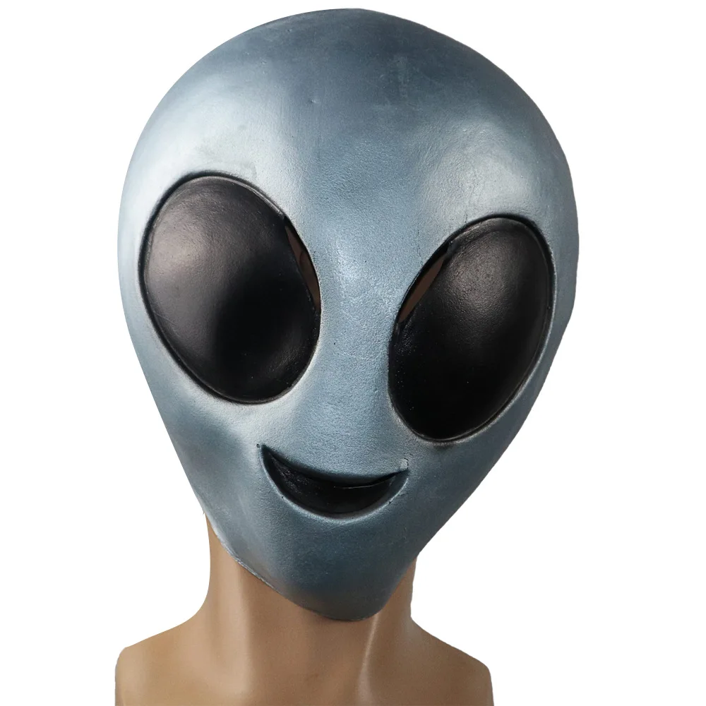 маска страшная латексная Страшная инопланетянина страшные забавные латексные маски на все лицо шлем | Отзывы и видеообзор -1005004296117128