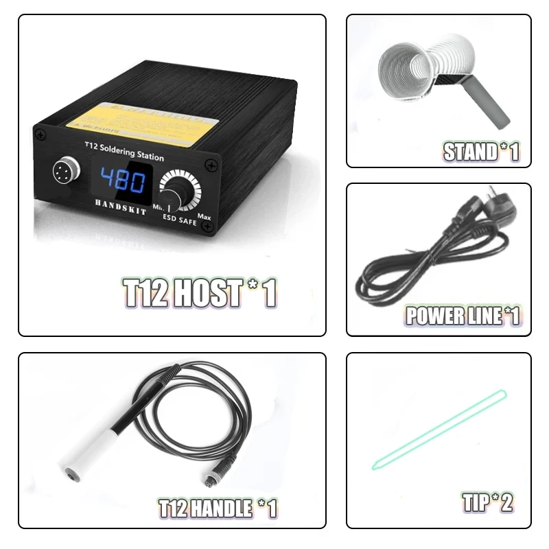 

Паяльная станция handskit T12 5Pin