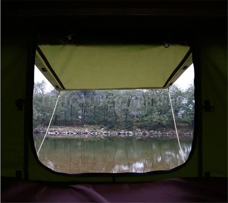 Палатка на крышу автомобиля с твердым корпусом ветрозащитная водонепроницаемая