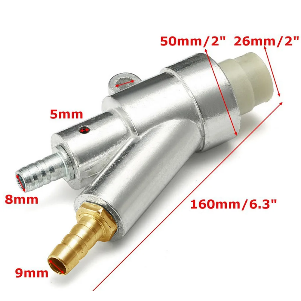 

Air Sandblaster Tool Boron Carbide Nozzle Sand Blasting Tool Silver 6mm Air Sandblaster Aluminum Alloy Boron Carbide Air Tools