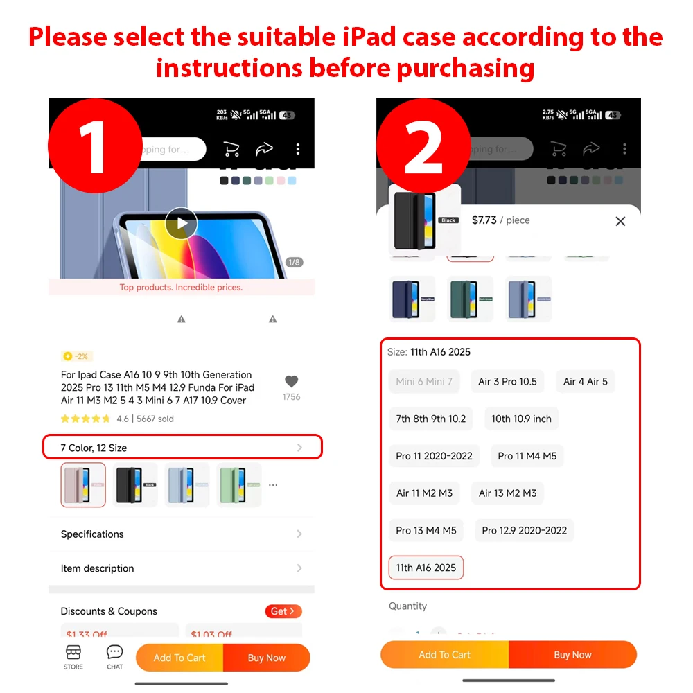 Магнитный чехол для iPad A16 11-го, 10-го, 9-го поколений, Air 11, M2, M3, M4, 4, 5, для iPad Pro 12.9, 13, M5, Mini 6, 7, защитные чехлы (art.: 3920dc8beff1c) - 3920dc8beff1c