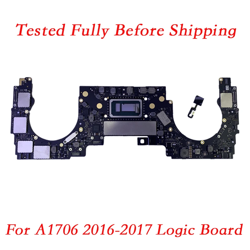 

Tested For Macbook Pro A1706 Logic Board 2016-17 13" 8GB 256GB 500GB i5 Motherboard With Touch Button 820-00239-A EMC 3071 3163
