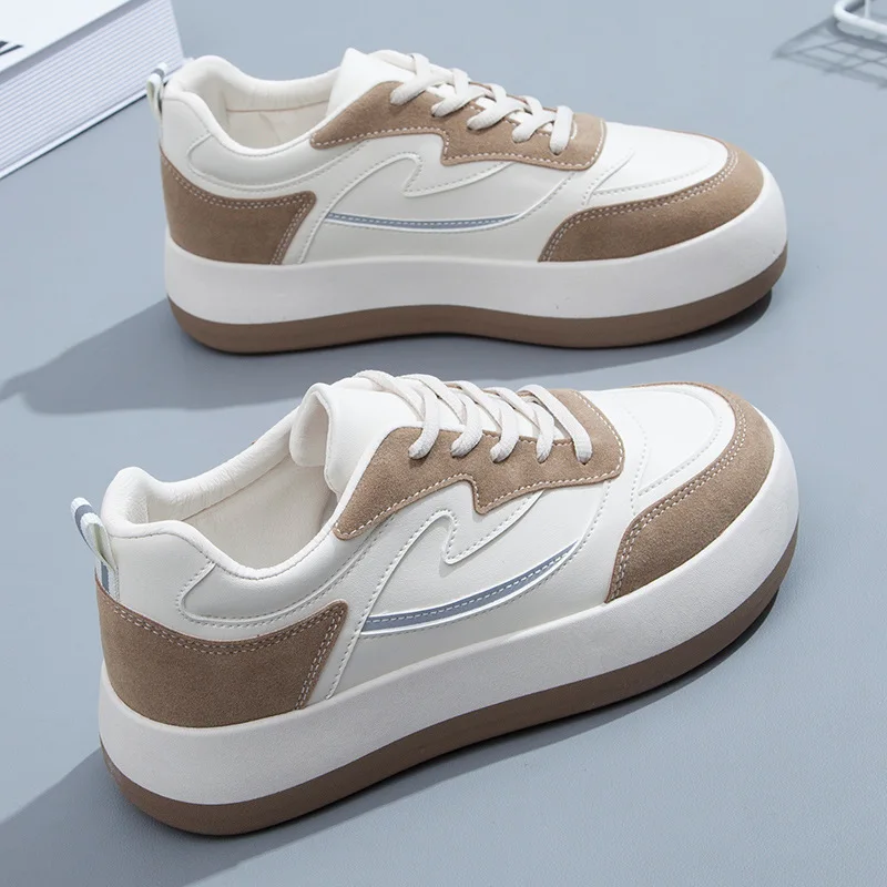 

2022 NEW Winter Plush Woman Vulcanize Shoes Hot Sale Patchwork Ladies Footwear Warm Female Sneakers