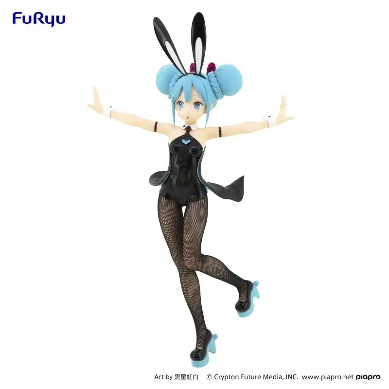 

Фигурка аниме FuRyu Bicute Bunny Vocaloid Hatsune Miku, фигурка из ПВХ, Коллекционная модель, детская игрушка для подарка
