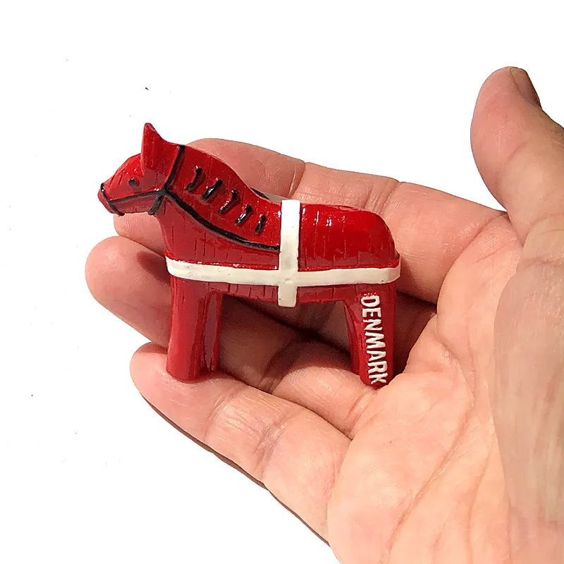 Магнит на холодильник 3d сувенир для путешествий Дания Норвегия Исландия Швеция