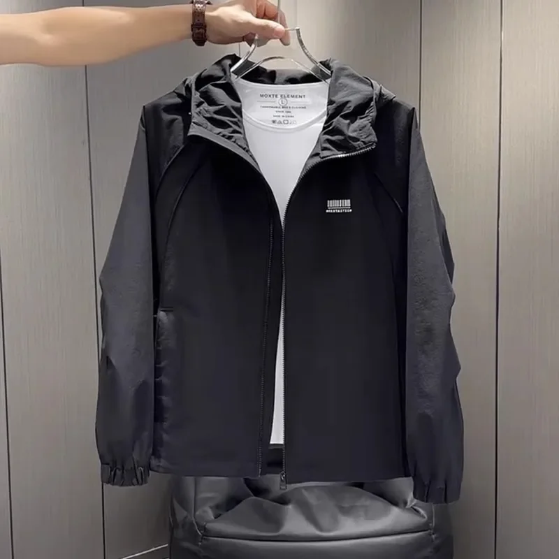 Мужская повседневная свободная рабочая одежда куртка 2024 весна-осень новая