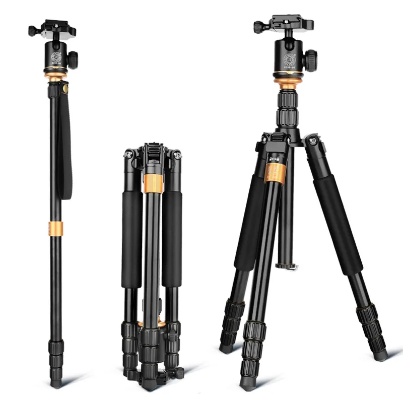 

Light Age Q999s SLR Camera Tripod Portable Projector Photography Live Broadcast Tripod PTZ