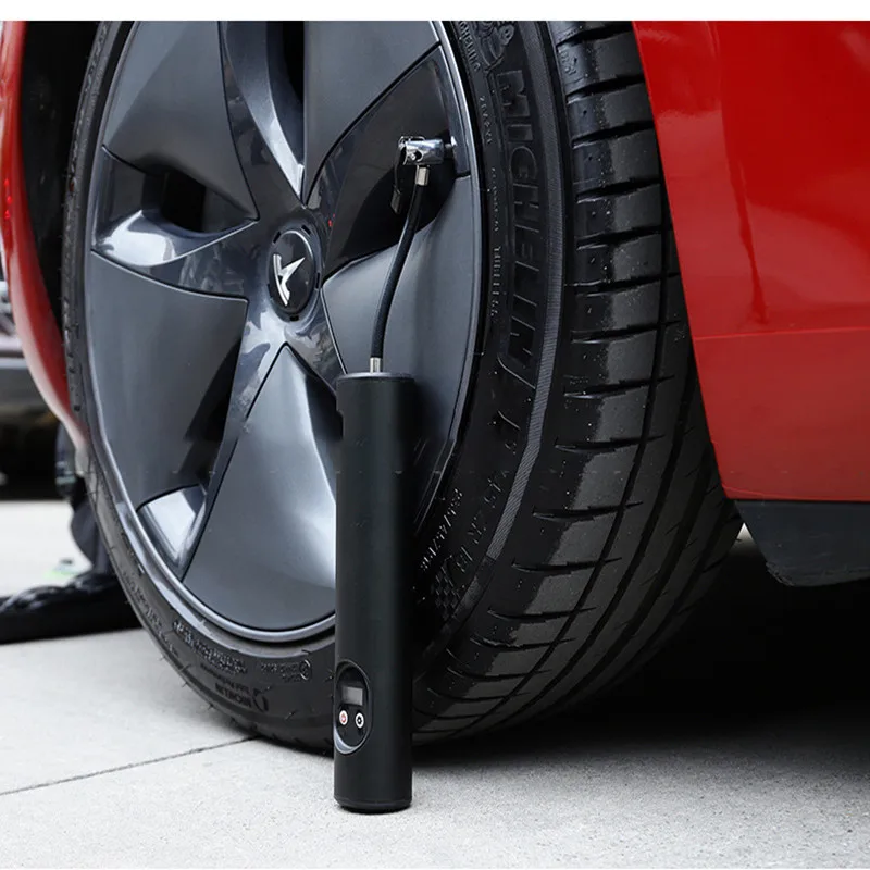 

Tesla автомобильный насос для шин для модели 3 X S, модель Y 2022, портативный Электрический воздушный насос, беспроводной воздушный компрессор, ав...