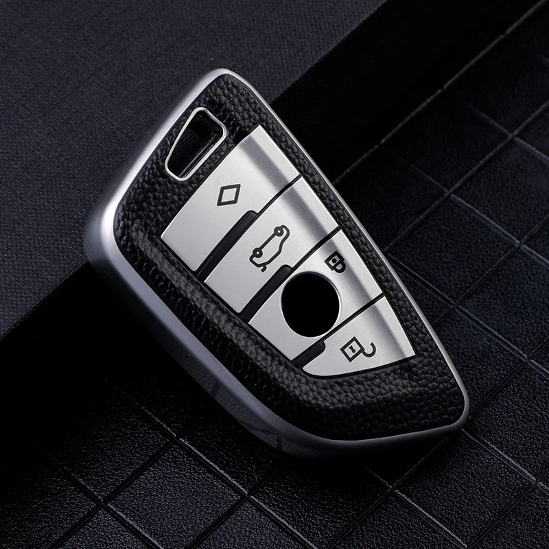 

4 Button Car Key Case Cover for BMW M1 M2 M6 M3 M4 M5 M8 X3M X5M X1 X4 X5 X6 IX3 Z4 I4 2 Series 4 5 8 6 GT 320i 440i F10 F11 F15
