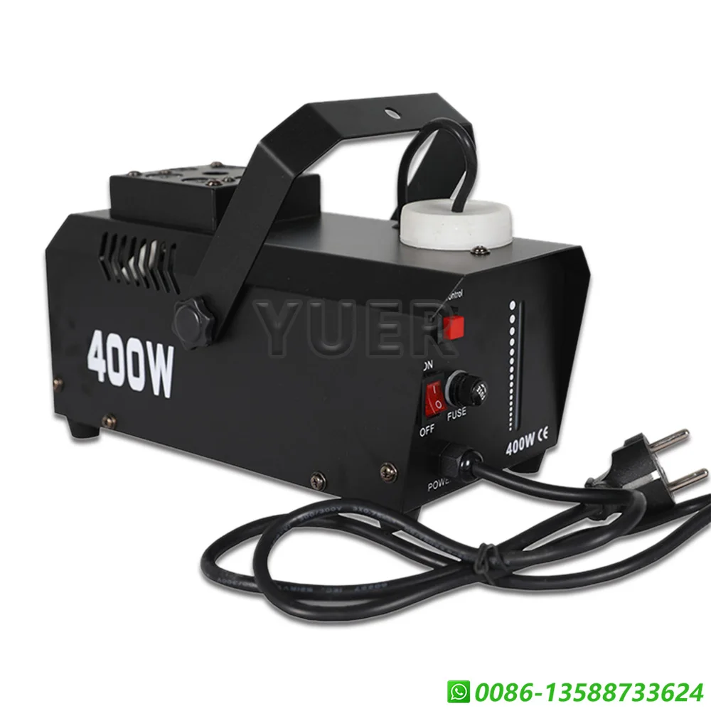 Фото Мини 400 Вт дымовая струя со светодиодной подсветкой RGB, пульт дистанционного управления, туман, домашняя вечеринка, дискотека, дим-машина со специальным эффектом, бесплатная доставка №3