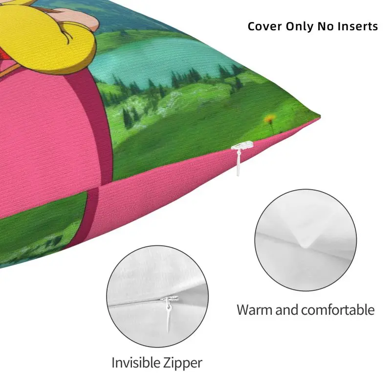 Alps Mountain Happy Girl Heidi подушка украшение для гостиной роскошное мультяшное подушки