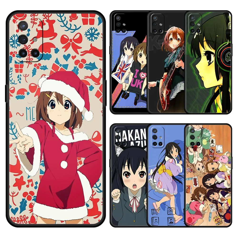 

Искусственное Аниме! Черный силиконовый чехол Yui Akiyama чехол для телефона для OnePlus Nord CE 2 9 8 7 7T 10 Pro 9RT 9R 8T Nord N100 N200 N10