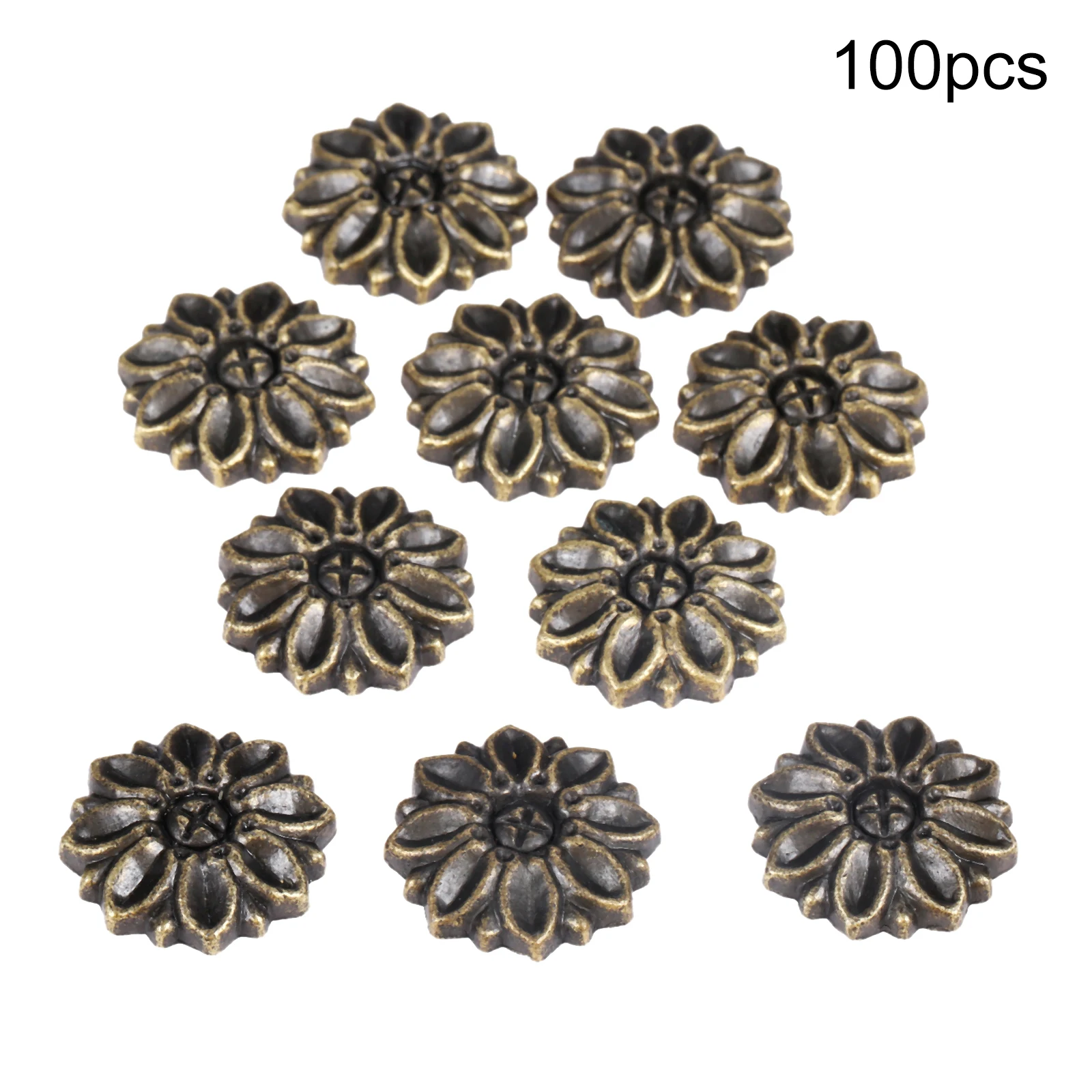 50/100 шт. декоративные гвозди из цинкового сплава 23 Х5 мм