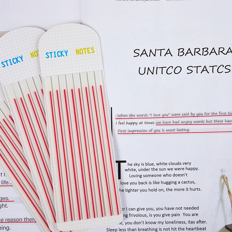 

Чрезвычайно тонкая наклейка, прозрачная флуоресцентная наклейка, отметка, канцелярские принадлежности для чтения Highligh