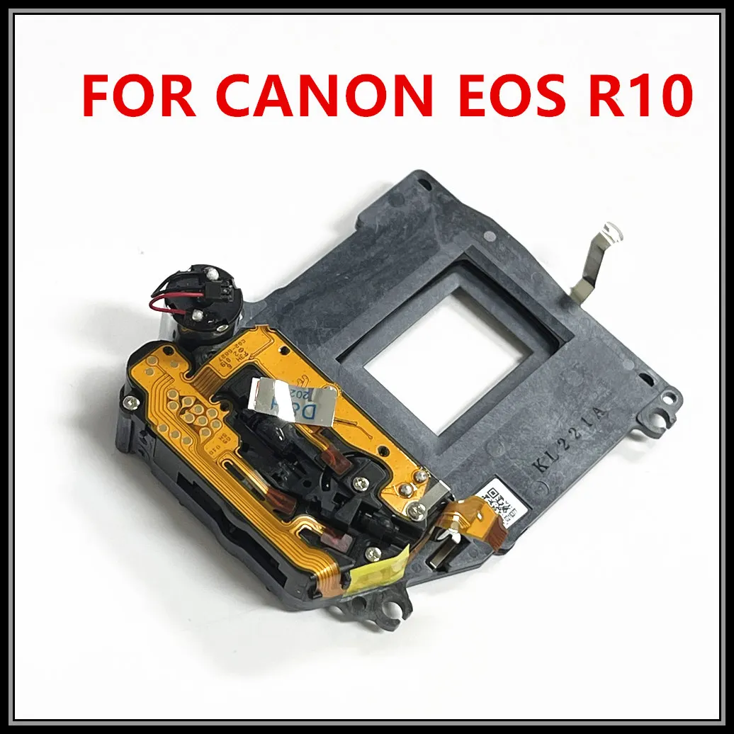 Фото Для Canon100% новый блок затвора R10 CY3-1988 с лезвием, двигатель драйвера штор в сборе EOSR10 EOS, запасная часть для ремонта камеры №2