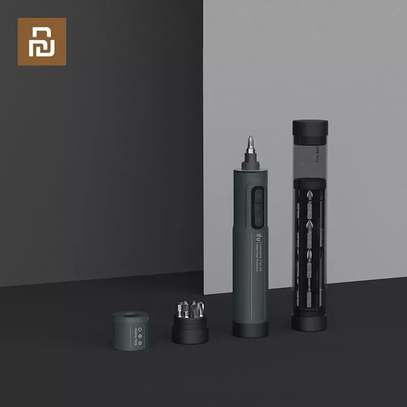 

NEW2023 BS1 Plus Lithium Screwdriver Kit 3 Leds Lights Cordless Compact Rechargeable Screwdrivers Set Repairing Tool