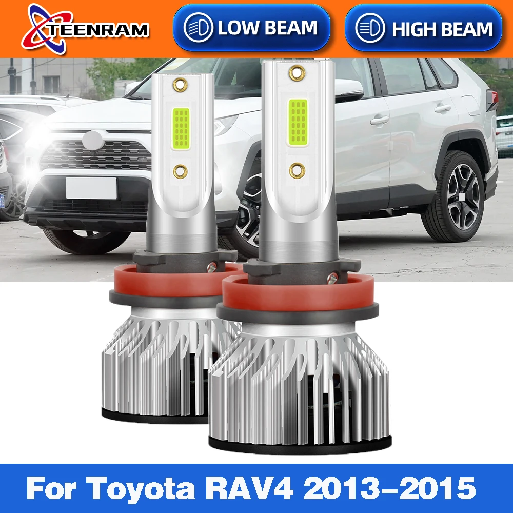 

90W Led Headlight Led Canbus Car Led Light Turbo Auto Lamp 9005 9006 HB3 HB4 Automobiles Headlamp For Toyota RAV4 2013-2015