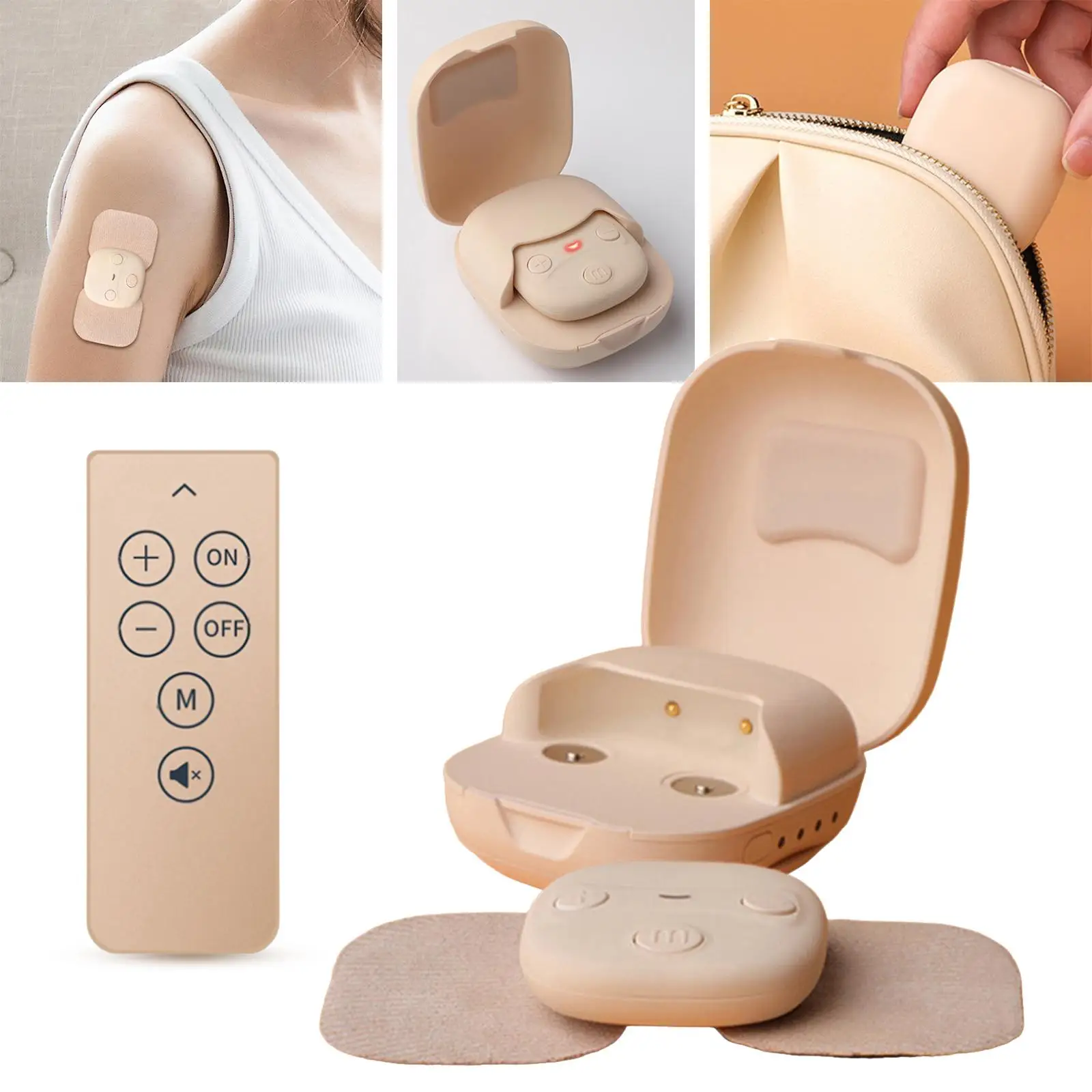 

Электронный массажный стикер с пультом дистанционного управления, устройство для массажа шейного отдела, ног, шеи, расслабления мышц