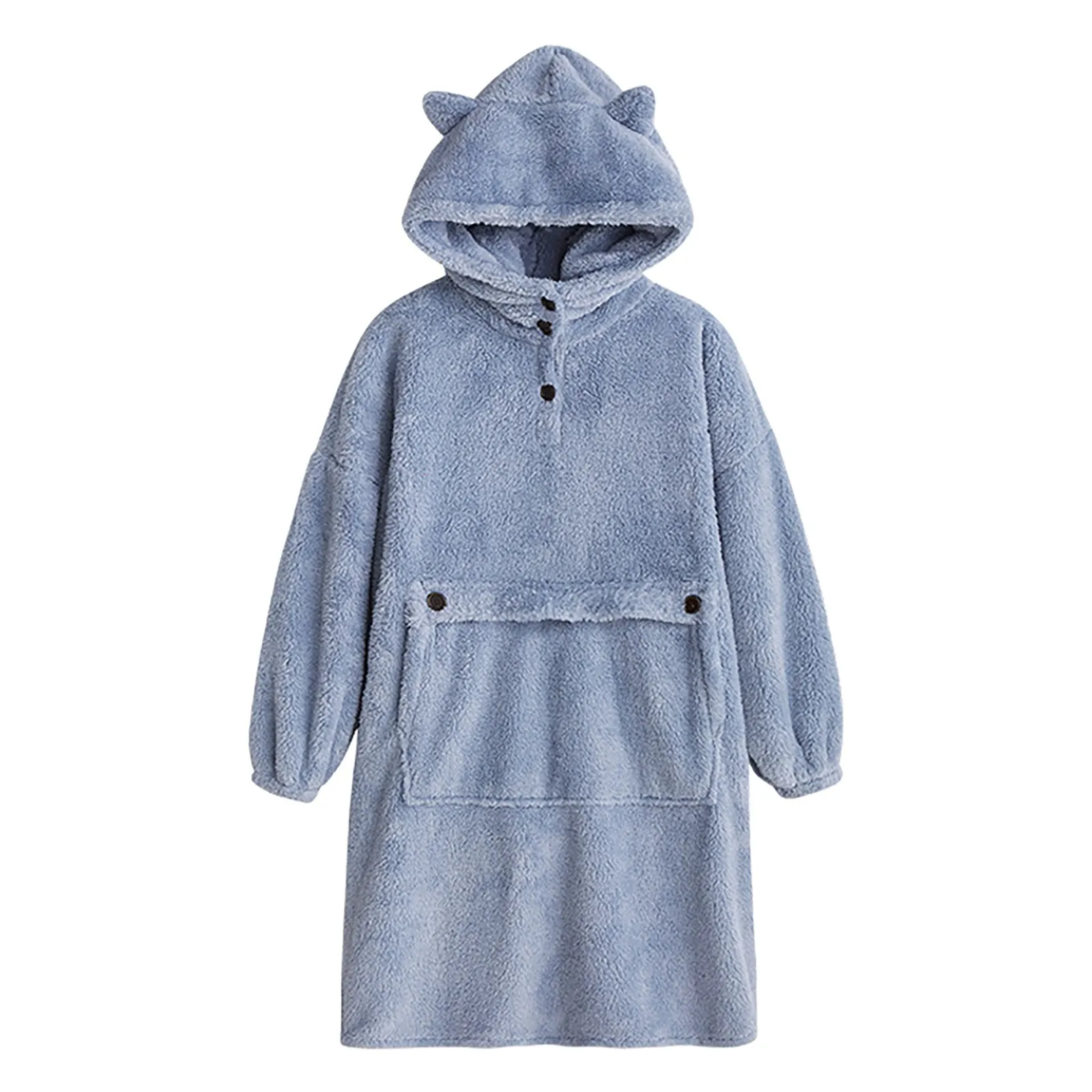 

Рубашка женская фланелевая утепленная с капюшоном и длинными рукавами