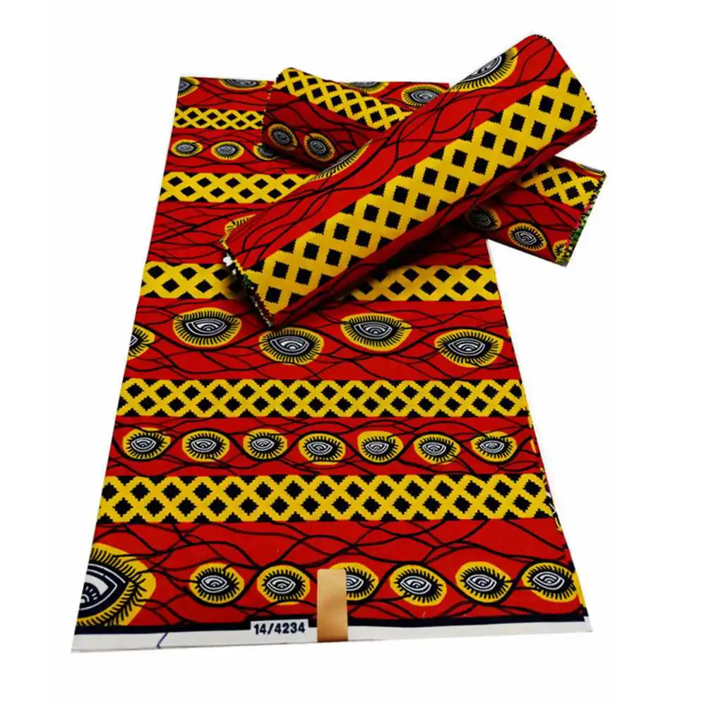 

Veritable Dutch Super-W Guaranteed Super Real Wax Print Fabric Hollandais Pagne Africa Dress 100% Cotton Wax Pagne Tissu VLS7579