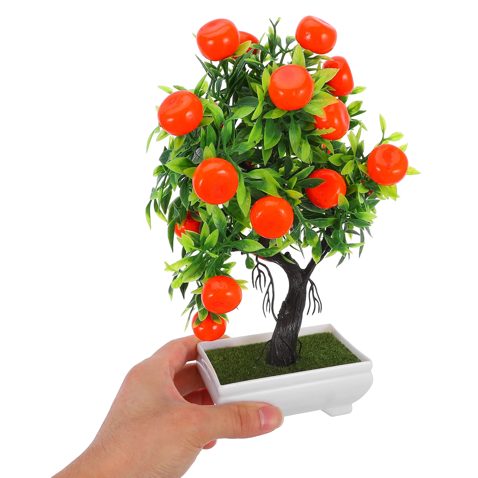 Искусственное апельсиновое дерево искусственные фрукты комнатное растение