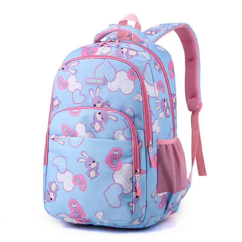 School Bags for Girls Boy Shoulder Bag Anime Backpack Handbag Cute Both Shoulders Spinal Protection Children Schoolbag Large
