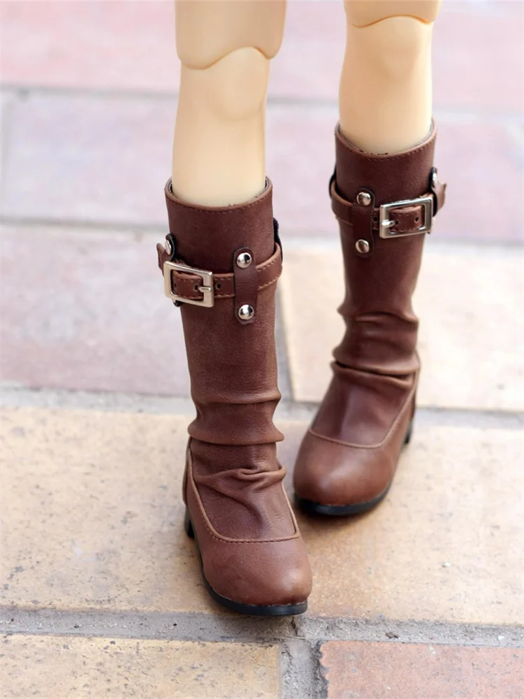 

BJD Doll Boots Shoes for 1/3 BJD SD13 SD10 Doll Mid-Calf Boots Doll Accessories Doll Toy Gift