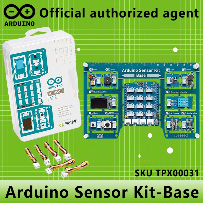 Фото Комплект датчиков Arduino — базовый комплект разработки TPX00031 Arduino UNO R3 REV3 A000066, подлинный итальянский продукт №1