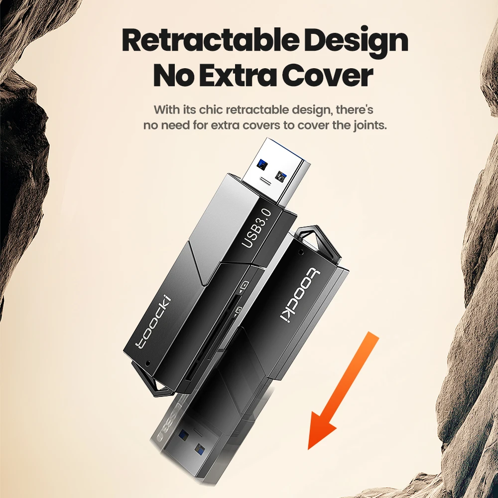 Кардридер Toocki с USB 3 0 на SD Micro TF