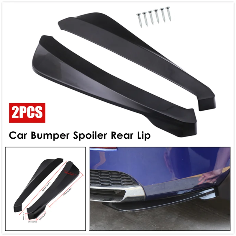

Universal Car Rear Bumper Lip Diffuser Splitter Spoiler Scratch Protector For BMW E90 E92 For LEXUS For Subaru For Infiniti Q50