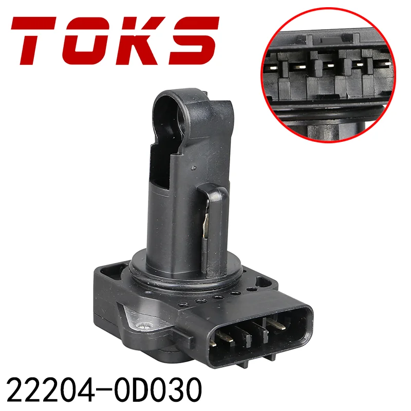 

22204-0D030 MASS AIR FLOW METER SENSOR for cars TOYOTA YARIS COROLLA RAV4 4RUNNER SCION LEXUS GS300 RX330 LS430 4.3L V8 01-2006