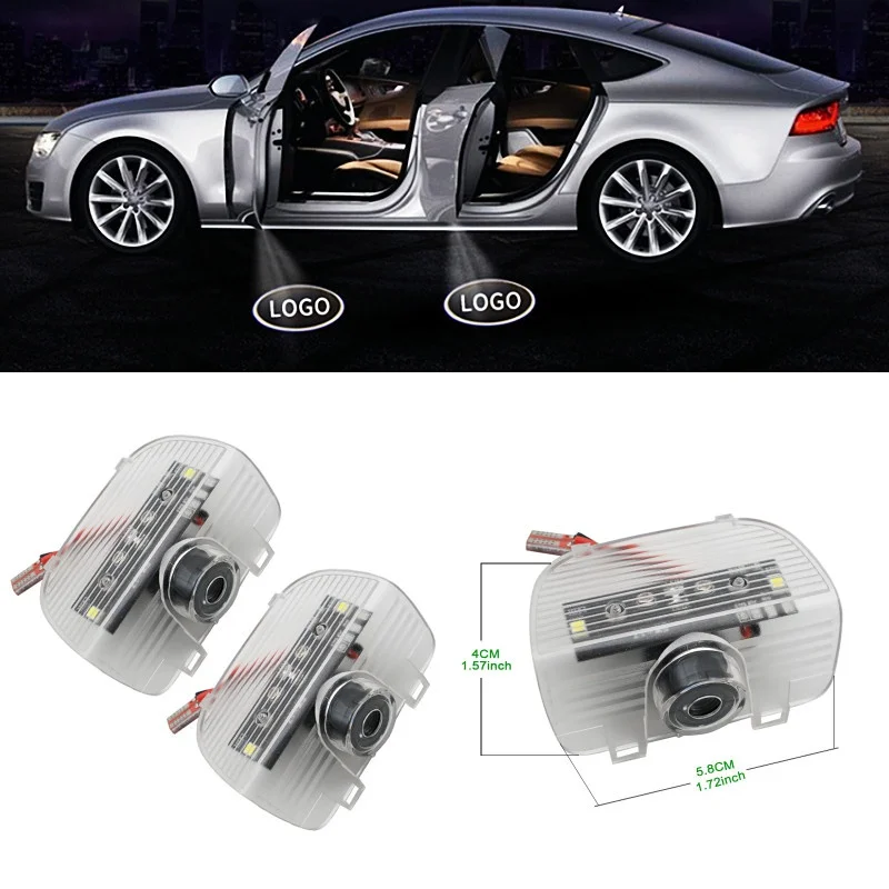 

car accessories For H-onda Accord welcome lights dedicated car logo door lights auto LED