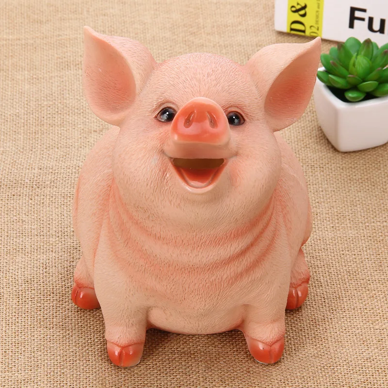 

Kids Pig Piggy Bank Children Toys Money Boxes Cartoon Pig Shaped Birthday Gift Coins Storage Box Household Items