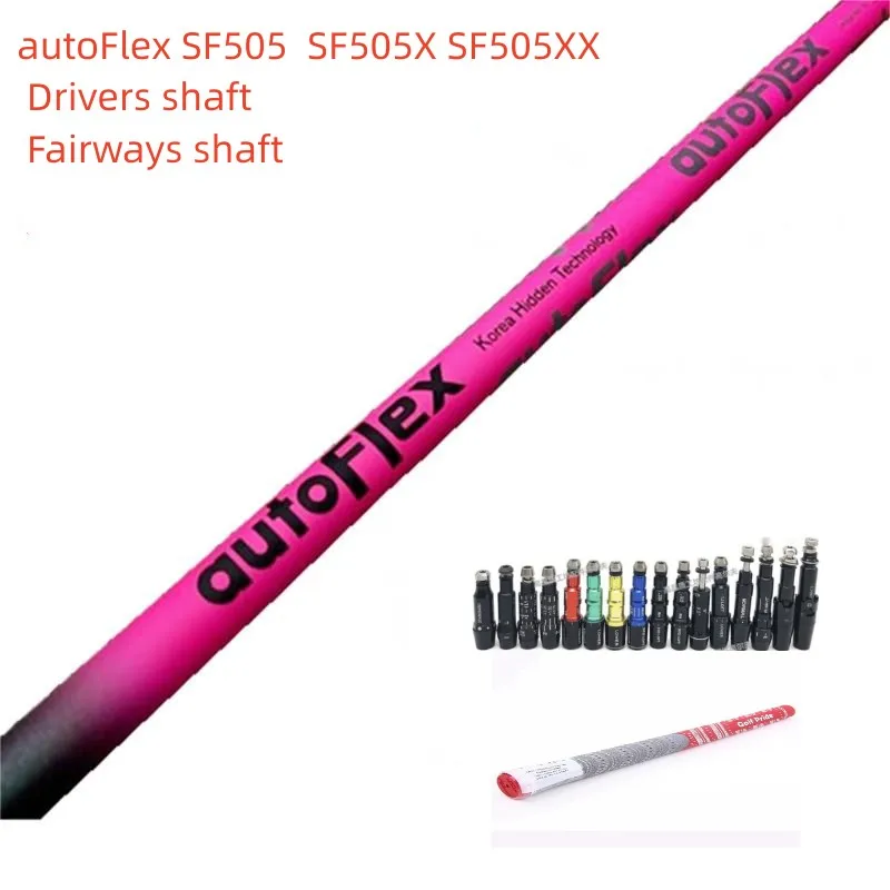 New Golf shaft Autoflex Golf drive shaft sf505xx/sf505/ sf505x Flex Graphite Shaft wood shaft Free assembly sleeve and grip