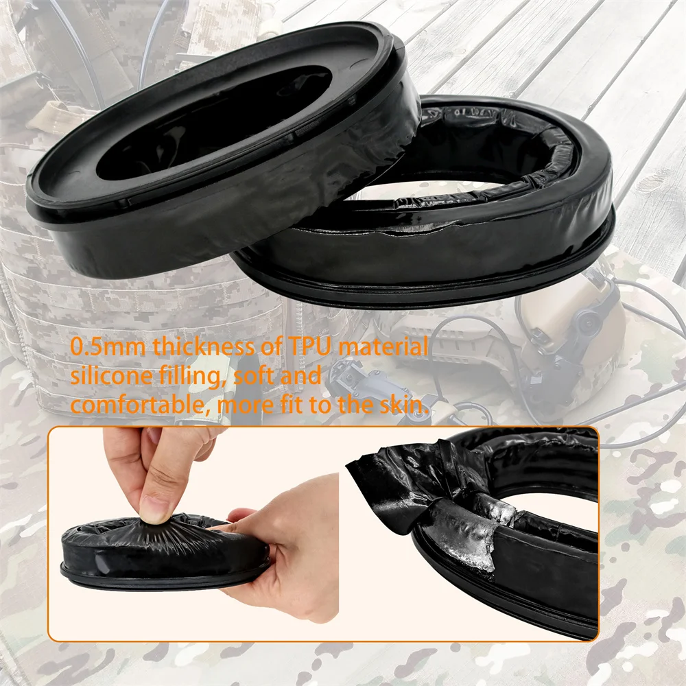 SORDIN Tactical Airsoft Shooting Headset ARC Helmet Rail Adapter for MSA SORDIN Tactical Headset