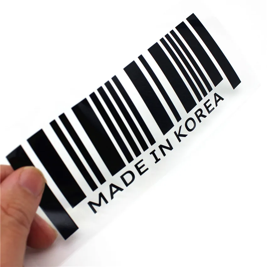 

Сделано в Корее, флаг автомобиля, мотоцикла, Виниловая наклейка, ПВХ наклейка, Стайлинг для Hyundai Motor Kia Shuanglong Daewoo