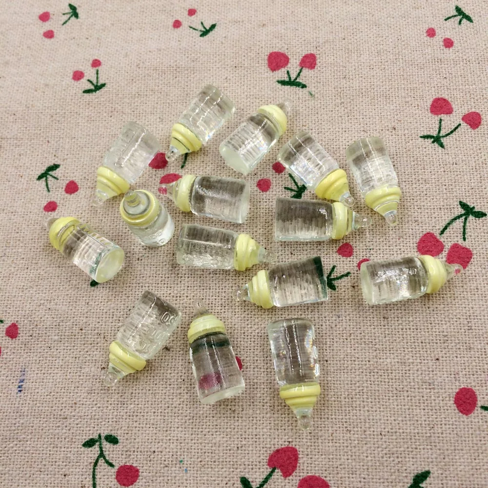 Бутылочка для кормления из смолы 22 мм 10 шт. | Дом и сад