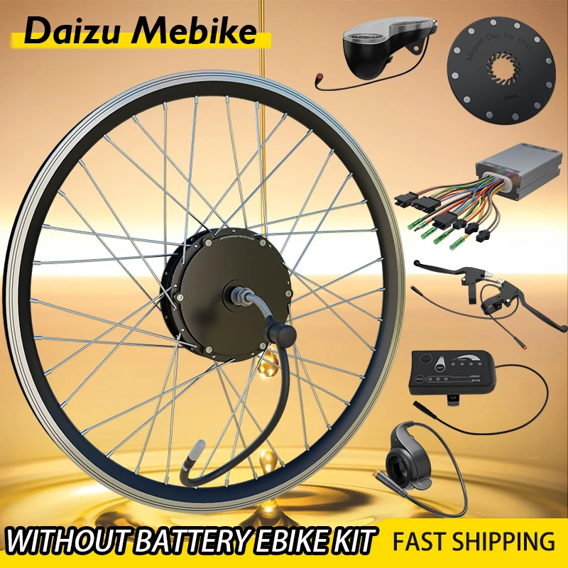 

36V 500W Rear Wheel Drive eBike Conversion Kit Electric Bicycle Brushless Hub Motor e-Bike Engine Front Wheel 20inch26inch700c
