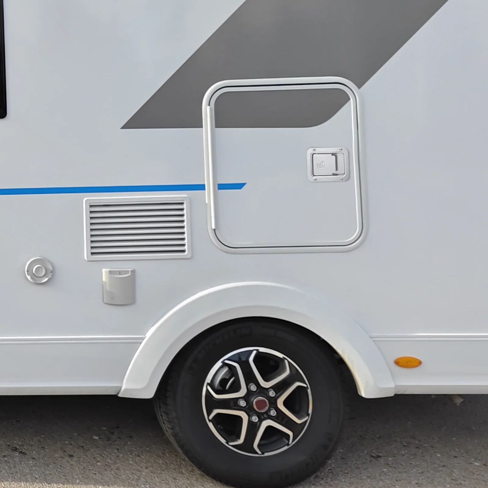 Прицеп Cerradura Дорожный дверной замок Крепление отсека Ручки Ящик для инструментов