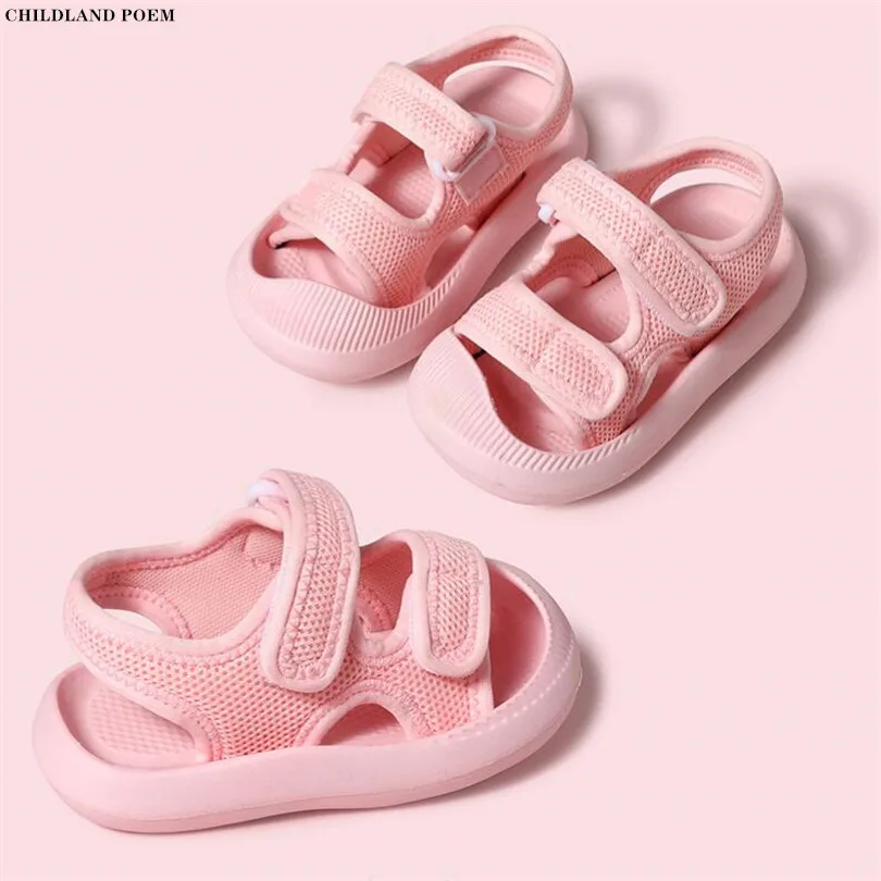 

Kids Sandals 2022 Baby Toddler Shoes Summer Boys Girls Sandals Soft Bottom Non-Slip Children Sports Sandals Beach Shoes For Boy