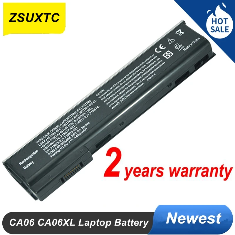 

CA06 CA06XL Laptop Battery For HP ProBook 640 645 655 650 G0 G1 HSTNN-IB4W HSTNN-DB4Y HSTNN-LB4X 718676-141 10.8V 55WH CA06XL