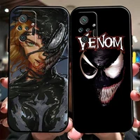 marvel venom cool phone case for xiaomi redmi 7 8 7a 8a 9 9i 9at 9t 9a 9c note 7 8 2021 8t 8 pro carcasa funda silicone cover
