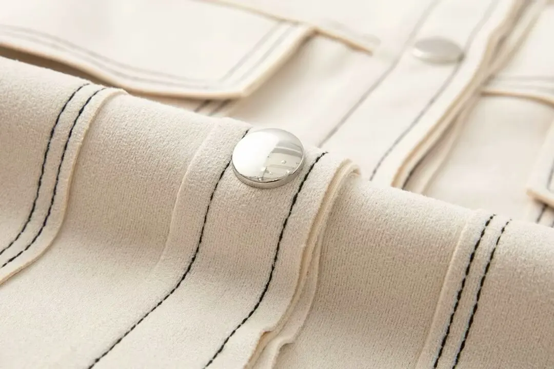 Оригинальная осенне-зимняя новая замшевая куртка RZRAoriginal с отложным воротником и