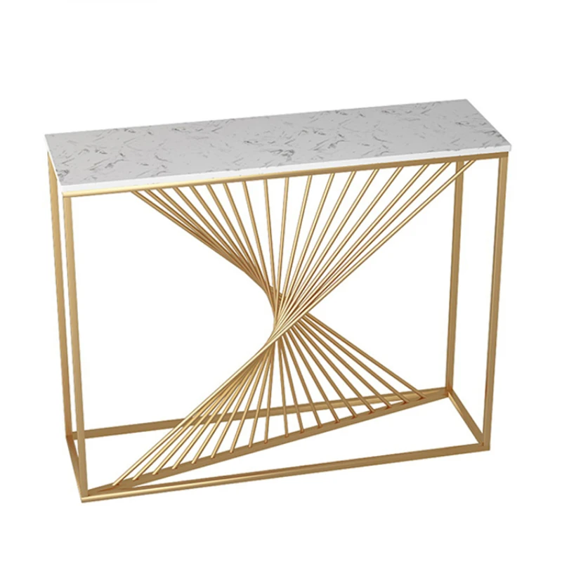 Современный минималистичный мраморный коридор гостиная украшение стеллаж для