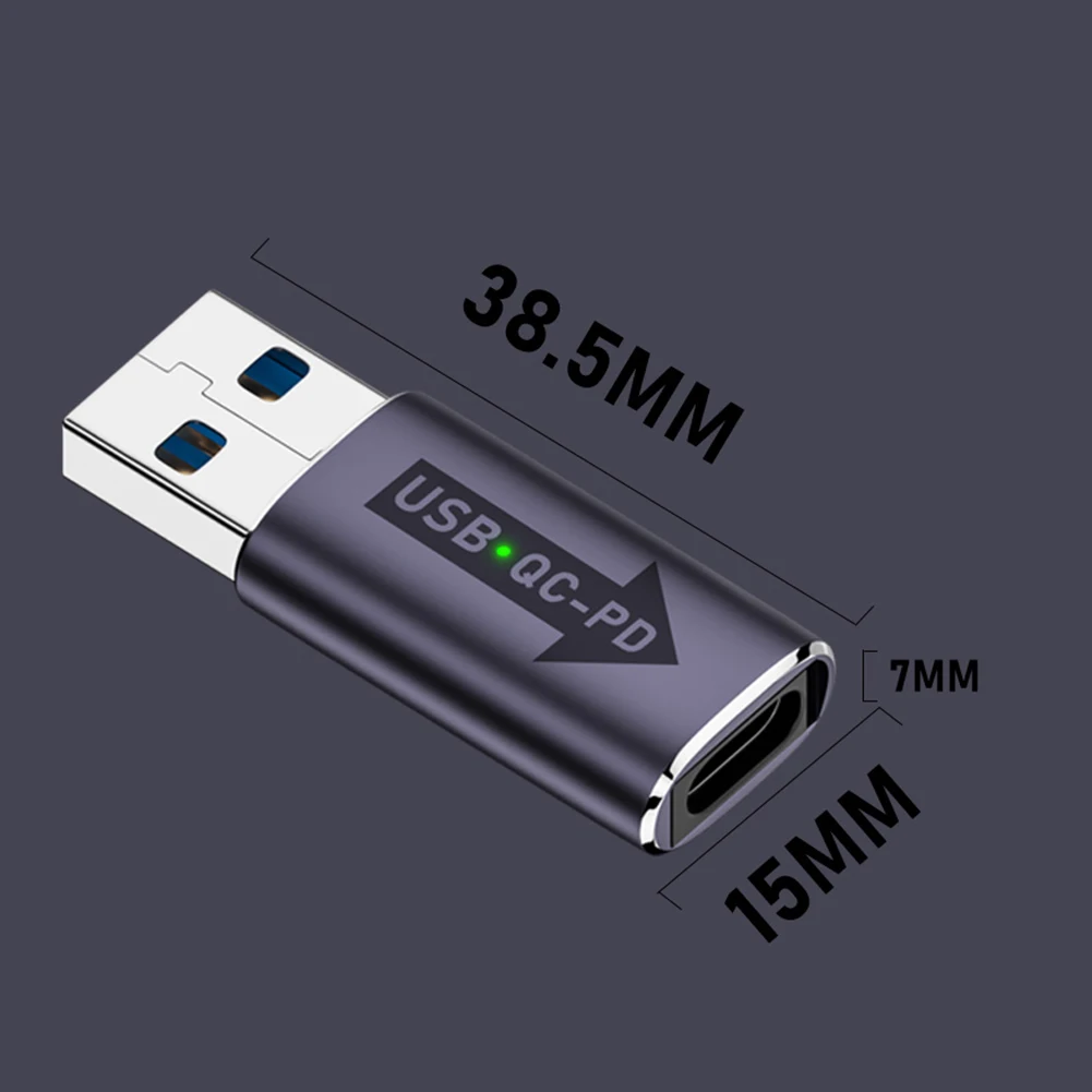 QC 4.0 Кабель-адаптер USB 3.1 — PD Type-C Высокоскоростной Зарядный Кабель A C Передача