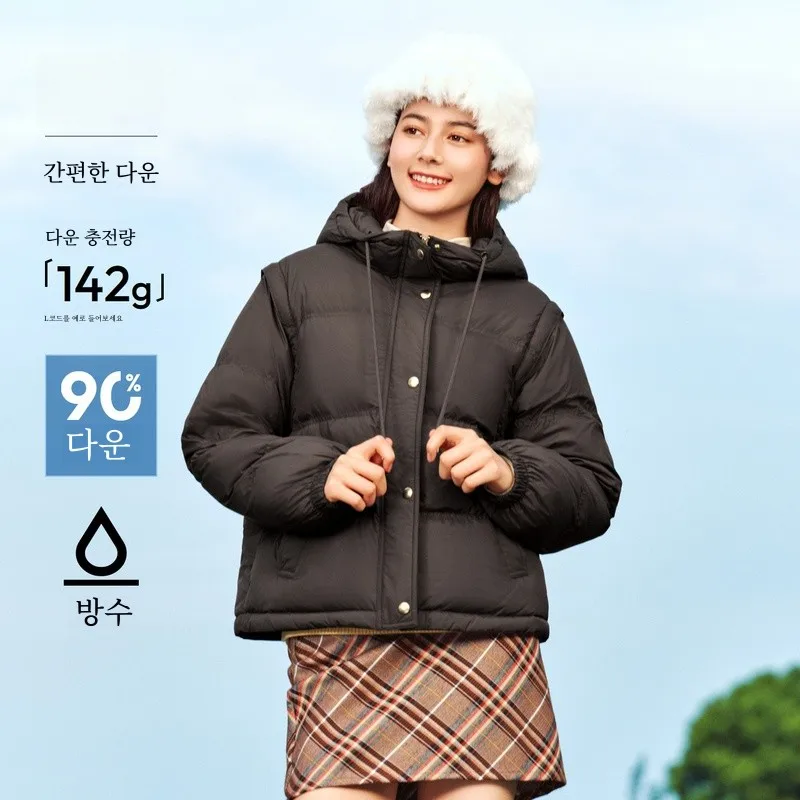 Senma Down jacket Women Loose Vest 2024 Winter Waterproof down Coat Relaxed 07243025