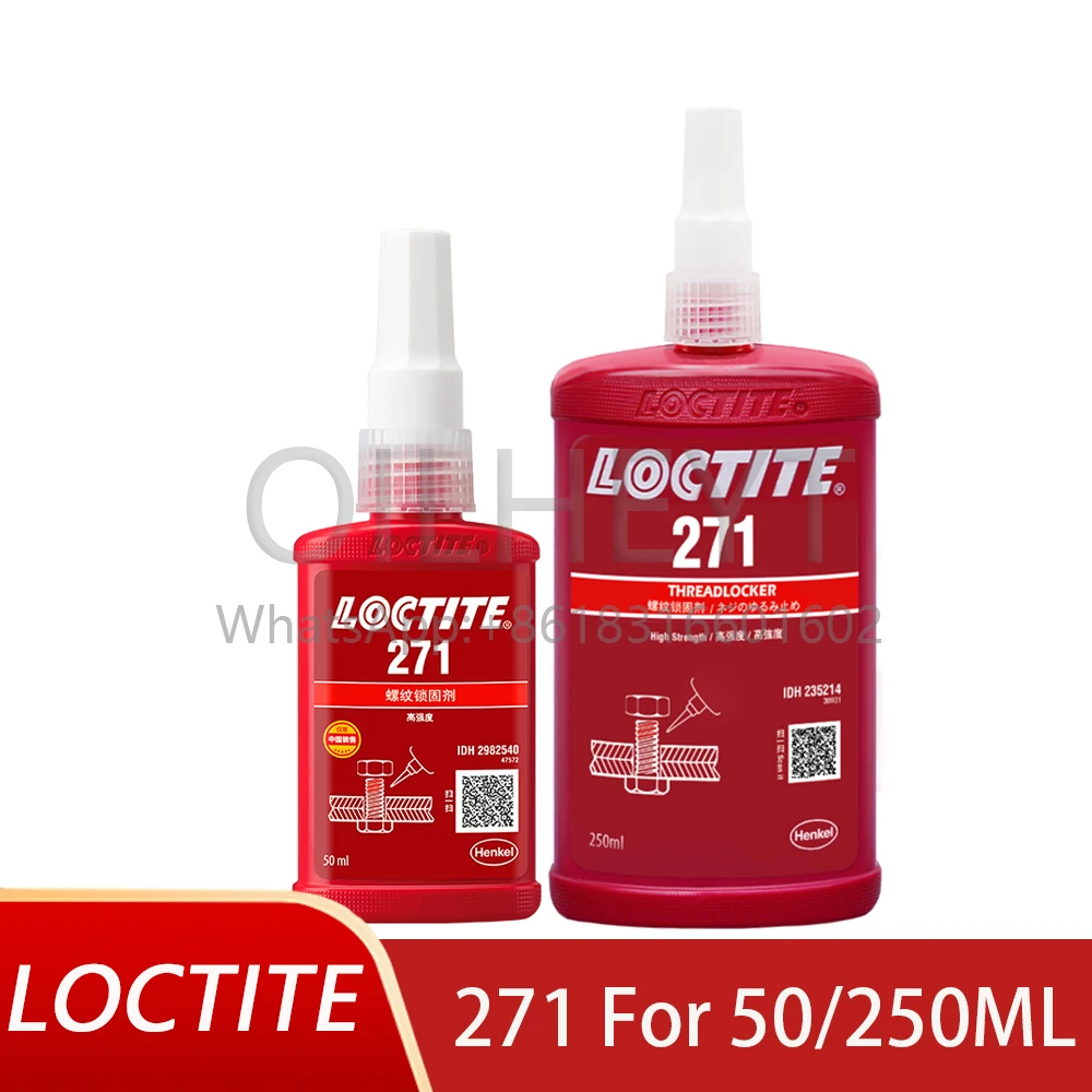 Loctite 271 средство для отверждения резьбы с винтовым клеем высокопрочный
